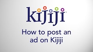 How to Post an Ad on Kijiji [upl. by Eseryt]