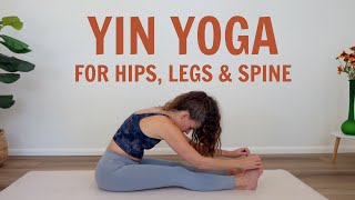 Yin Yoga for Hips  Hip Opening Yoga Stretches for Flexibility [upl. by Yartnoed779]