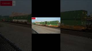 Norfolk Southern Intermodal Train June 2023 Altoona PA [upl. by Notyalc]