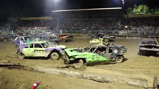 Amador County Fair Destruction Derby Main Event 2022 [upl. by Llechtim526]