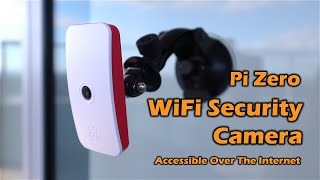 How To Make A Raspberry Pi Zero WiFi Security Camera Also Accessible Over The Internet [upl. by Meggy]