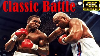 Evander HolyfieldLarry Holmes highlights boxing video [upl. by Arotak]