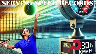 quotServing Speed Records Tennis Titans Launch Explosive 150 MPH Shotsquot [upl. by Denis]