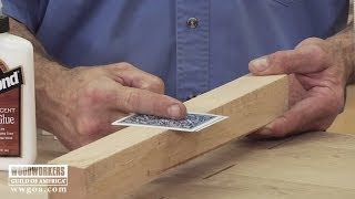 Woodworking Tips Using Cauls and Playing Cards for Even Clamp Pressure [upl. by Yhtnomit]