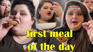 Amberlynn having her first meal of the day  Supercut [upl. by Row]