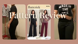 The Best Pants I’ve Ever Made 🪡🧵  Butterick B6966  Pattern Review  SewciallyAwkward 💕 [upl. by Acenes]