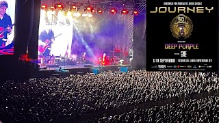 Reporte JOURNEY  DEEP PURPLE  ALESTE 17SEPT2024  ESTADIO SANTA LAURA en Santiago de Chile [upl. by Rohn]