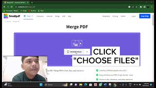 How To Merge All Files Into A Single File Using Smallpdf [upl. by Kalli]