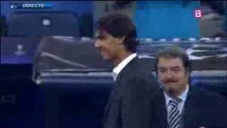 Rafael Nadal Gets The Standing Ovation At Real Madrid Champions League Match vs Ajax [upl. by Amorita993]