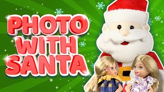 Barbie  The Christmas Photo with Santa  Ep48 [upl. by Fogel249]