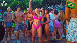 CARNAVAL RIO DE JANEIRO — Leblon Street Carnaval — Brazil 🇧🇷 【 4K UHD 】 [upl. by Ydnas]