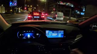 2023 Changan CS35 Plus 14T AMT 150HP  POV Night Drive [upl. by Farand]