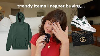 trendy items I regret buying learn from my mistakes [upl. by Biagio]