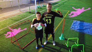 EL MEJOR ENTRENAMIENTO de PORTEROS con Juandy Bolaños [upl. by Wolf]