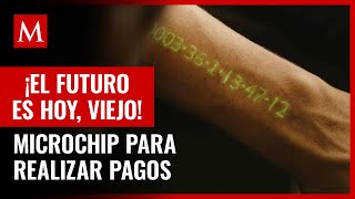 Lanzan microchip que se implanta en la mano para realizar pagos sin contacto [upl. by Strohbehn]