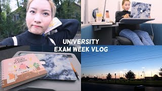 suffer with me college exam week vlog [upl. by Pierette]