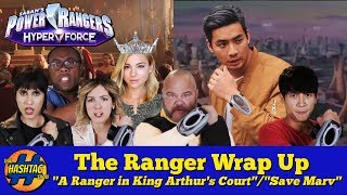 Review Power Rangers Hyperforce Episode 11 and 12  The Ranger Wrap Up [upl. by Lorre]