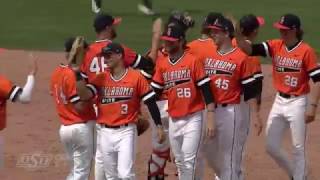 Cowboy Baseball vs KSU Game 3 Highlights 040917 [upl. by Ecyob]