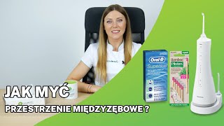 Jak myć przestrzenie międzyzębowe❓🧐 [upl. by Guibert]