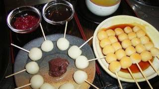 How to make Dango みたらし団子の作り方 [upl. by Anahsak]