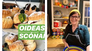 Oideas scónaí Scones Recipe in Irish  as Gaeilge [upl. by Marvella]