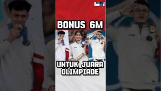 Segini bonus untuk atlet juara olimpiade paris 2024 [upl. by Heathcote51]