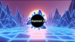 Janine The Machine Channel It Lyric Visualizer [upl. by Medwin]