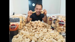 CHICHARONG MAY LAMAN  MUKBANG ASMR [upl. by Fisch]