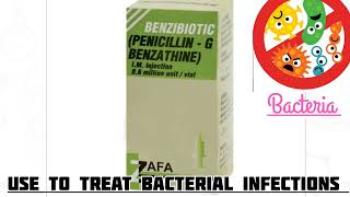 Benzibiotic IM injection  Penicillin G benzathine overviewdosage antibioticsbacterialinfections [upl. by Waltner]