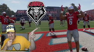 The New Mexico Lobos Go Loco Against Texas State College Football 25 Campus Tour 63 [upl. by Aihseyk118]