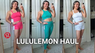 LULULEMON TRYON HAUL  the cutest sets for summer [upl. by Clayberg75]