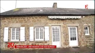 IMMOBILIER  Une maison à seulement 50000 euros  JT  FR2 [upl. by Baryram]