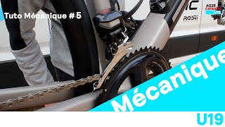 Tuto mécanique 5  Comment régler votre dérailleur avant DI2 [upl. by Nylkaj376]