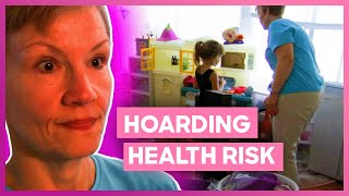 Compulsive Hoarders Home Is A HEALTH RISK For Her Young Daughter  Hoarding Buried Alive [upl. by Swope]