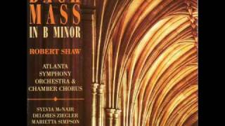 JS Bach quotDona Nobis Pacemquot from MASS in b minor BWV 232 Robert Shaw conducts [upl. by Lebezej]