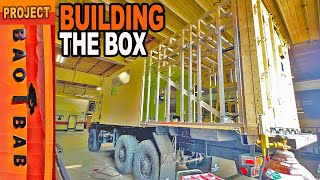 Expedition Truck Habitat Box DIY Build  Ep 5 [upl. by Junina]