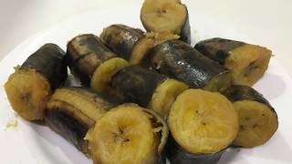 Pazham nurukku  Nendram pazham puzhungiyathu  Ripe plantain sweet with jaggery [upl. by Eenal]