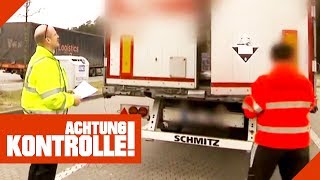 Ätzendes Gefahrgut von IKEA Polizei öffnet Plombe von LKW  Achtung Kontrolle  Kabel Eins [upl. by Ahsinauj952]