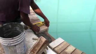 Installing Remodel Coping [upl. by Alyakam681]