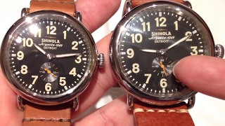 40mm VS 47mm Shinola Runwell [upl. by Aihsened]