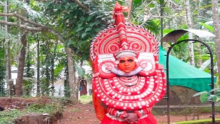 Theyyam  Calicut kariyathan Velattu Nagholath Sree kariyathan bhadhrakali Temple balussery [upl. by Airegin]