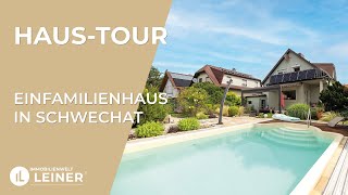 HERRLICHES Traumhaus in Schwechat  Pool Garten großes Grundstück inklusive An der Grenze zu Wien [upl. by Hedvig]