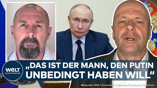 GEFANGENENAUSTAUSCH Darum will Putin unbedingt quotTiergartenmörderquot Wadim Krasikow befreien [upl. by Engvall]