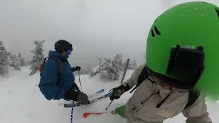 Skiing Face Chutes with my dad at Jay Peak S2E11 [upl. by Nosinned]