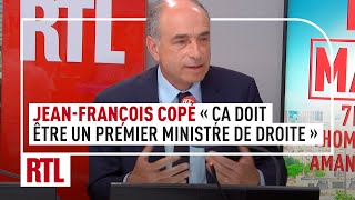 JeanFrançois Copé  quotquotÇa doit être un Premier ministre de droitequot [upl. by Anayad415]