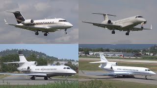 Bizjets  Spotting at Cannes  6th July 2024 4K [upl. by Arita91]