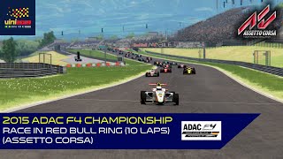 2015 ADAC F4 Championship  Race in Red Bull Ring 10 laps  Assetto Corsa [upl. by Tran]