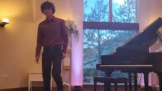 Gabriel  BrightEyed and BushyTailed  piano recital [upl. by Darren745]