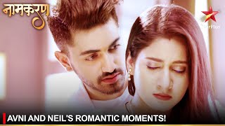 Naamkaran  नामकरण  Avni and Neils romantic moments [upl. by Ahsaercal]