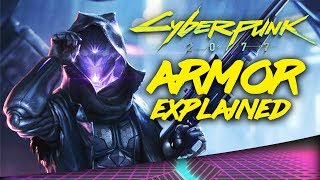 Cyberpunk 2077  All Possible Armor Variations EXPLAINED [upl. by Adle]